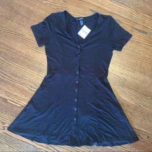 New with tags black forever 21 skater dress.